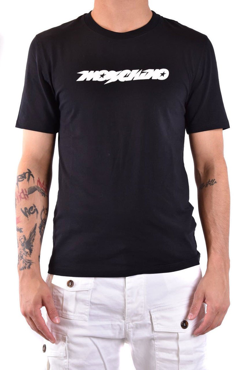 Moschino Men T-Shirt Zwart