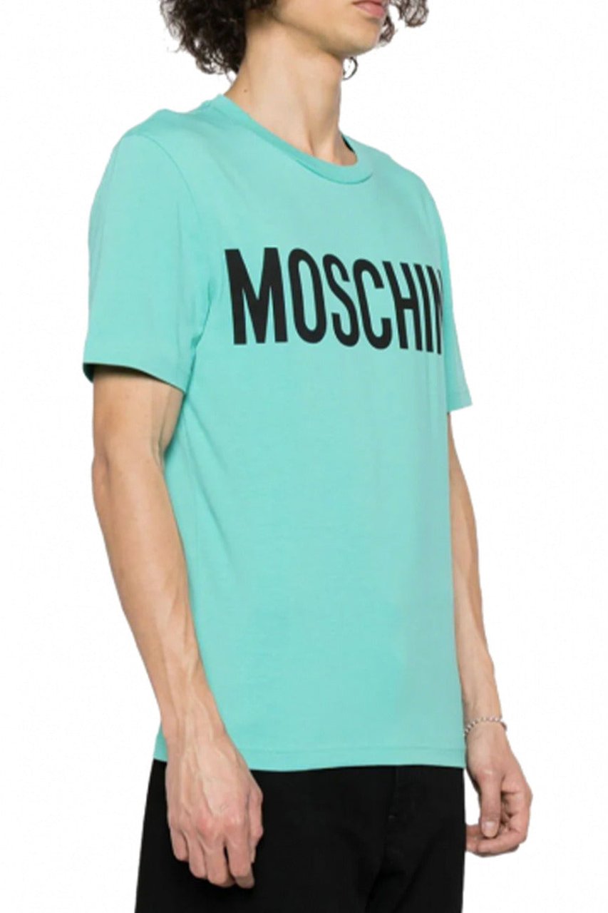 Moschino Men T-Shirt Lichtblauw