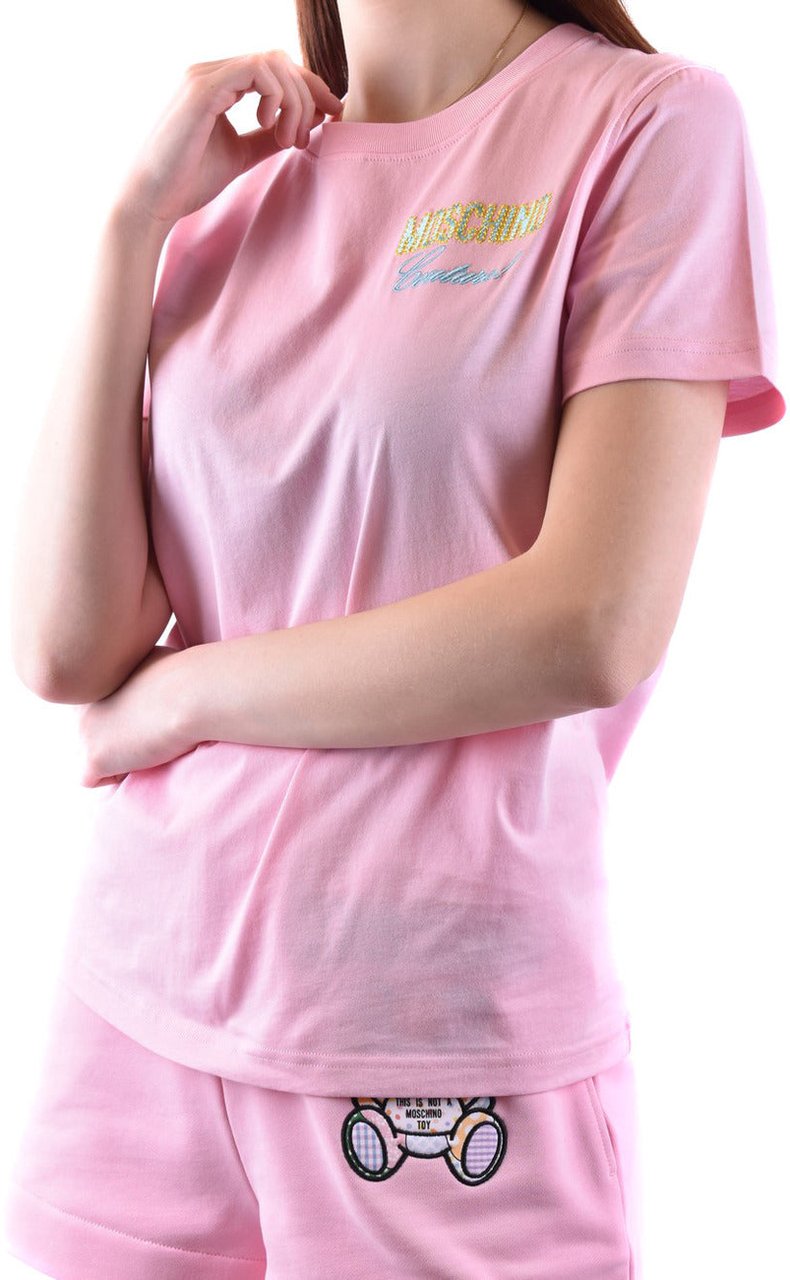 Moschino Women T-Shirt Roze
