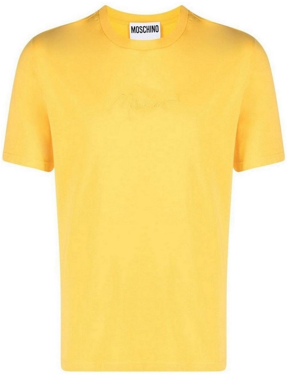 Moschino Men T-Shirt Geel