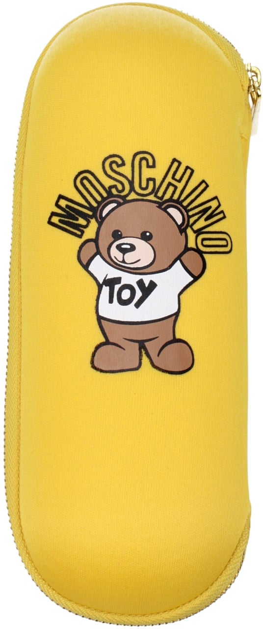 Moschino Moschino Yellow Polyester Umbrella Geel