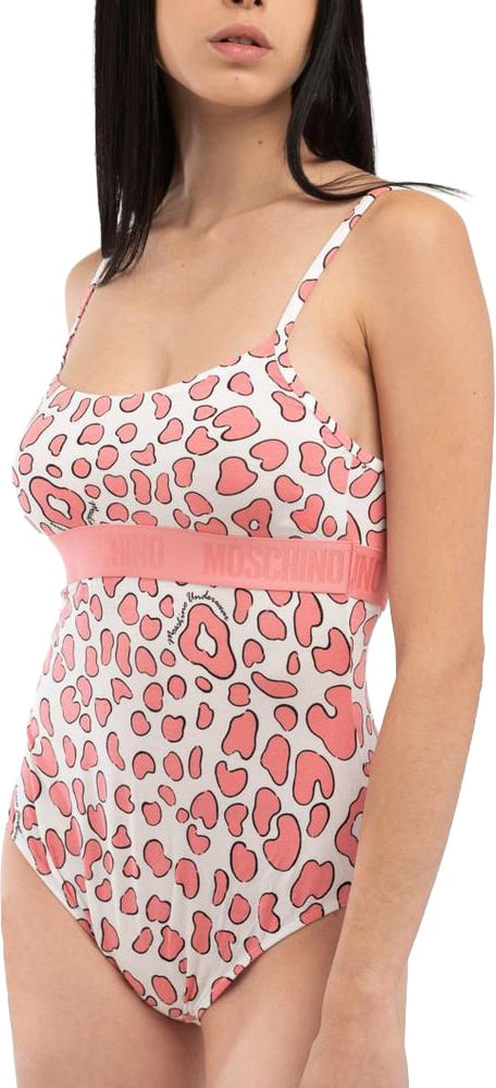 Moschino Moschino Black Modal Bodysuit Roze