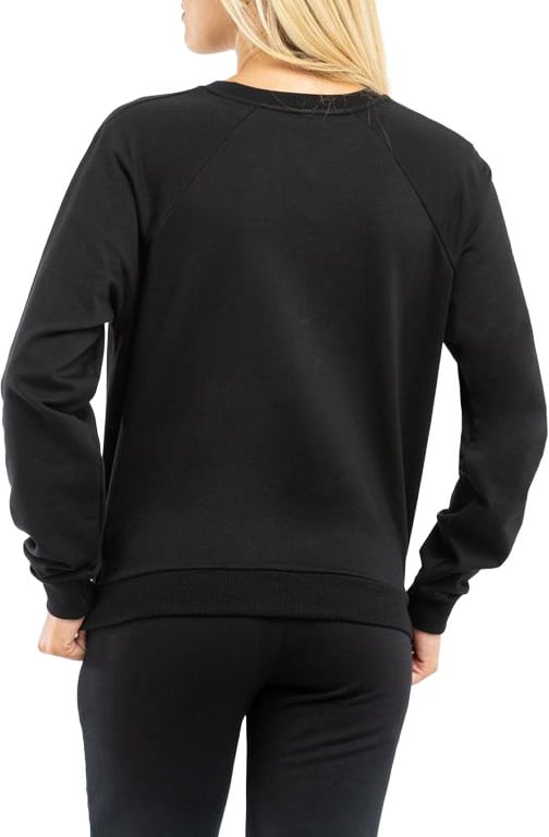 Moschino Black Cotton Sweatshirt Zwart