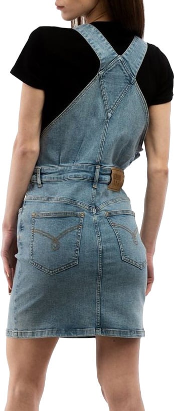 Moschino Multicolor Cotton Casual Dress Divers