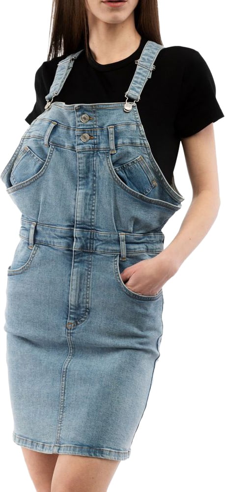 Moschino Multicolor Cotton Casual Dress Divers