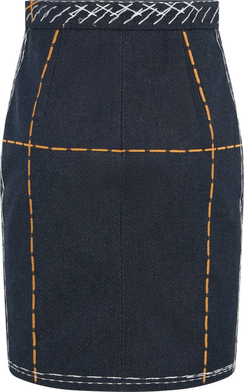 Moschino Versatile skirt, comfort and style Grijs