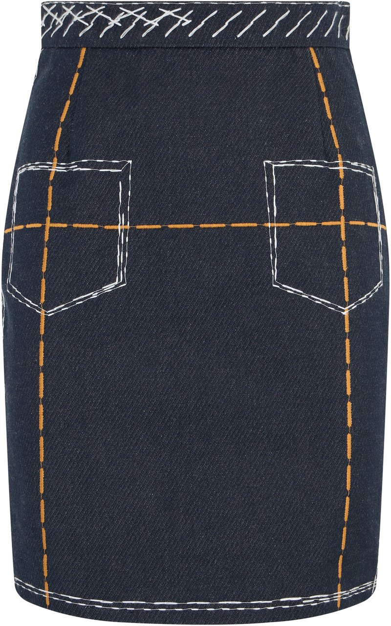 Moschino Versatile skirt, comfort and style Grijs