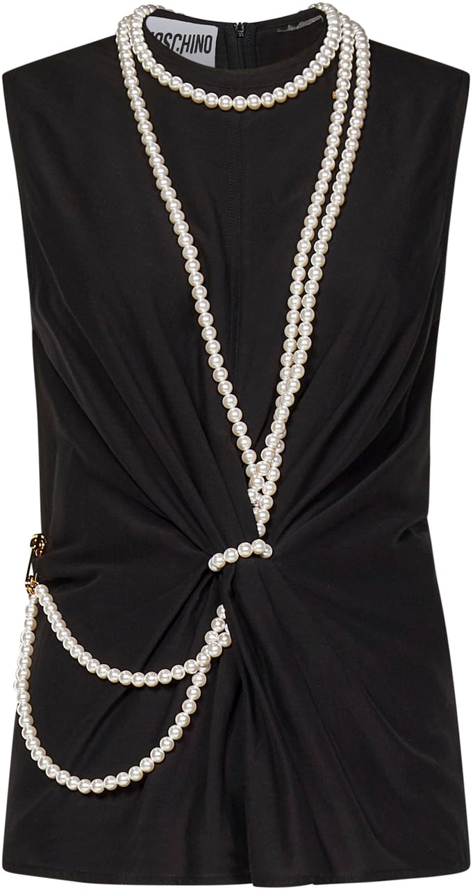 Moschino Moschino Top Black Zwart