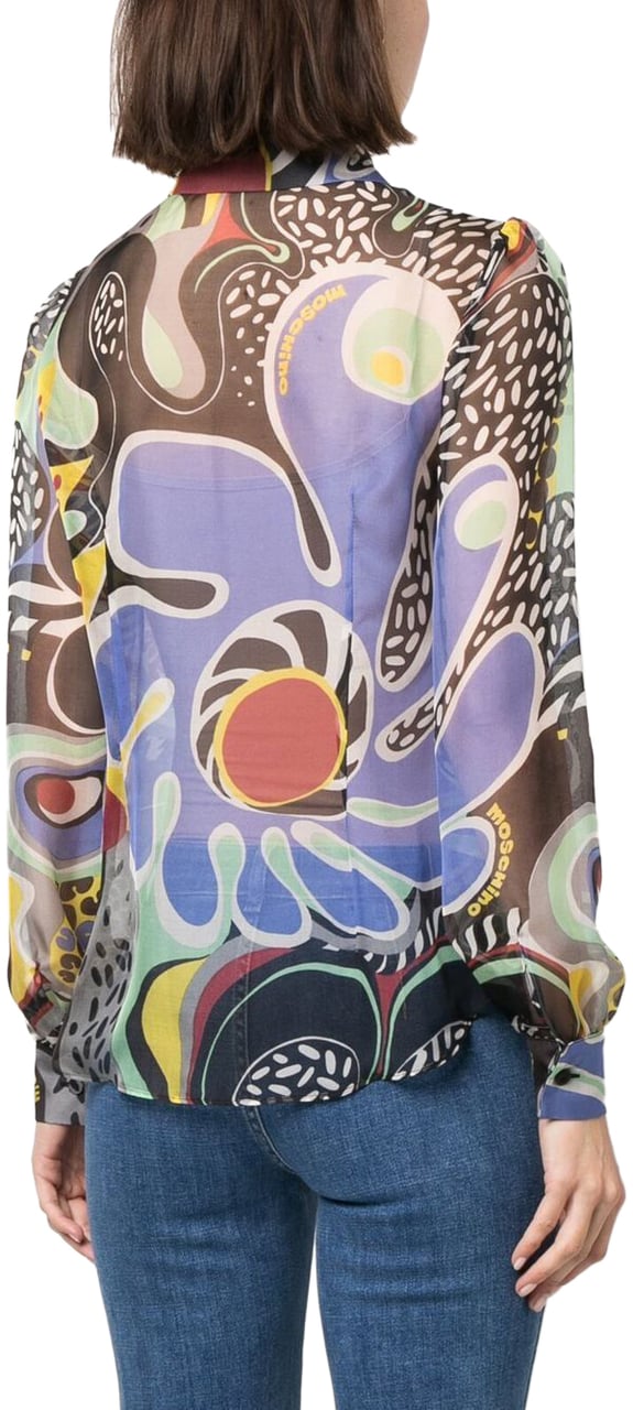 Moschino Top Black Zwart