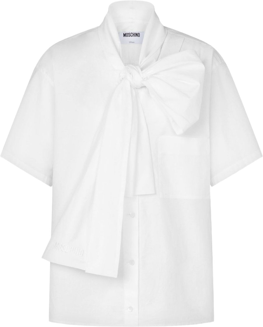 Moschino Top White Wit