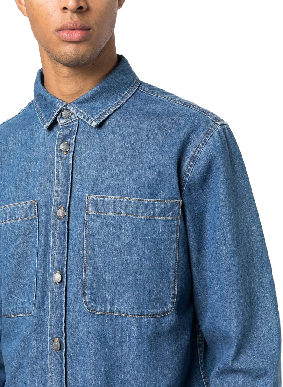 Moschino Shirts Blue Blauw