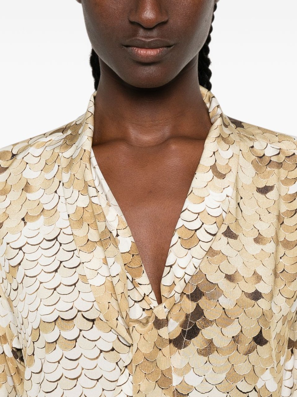Moschino Top Multi Gold Goud
