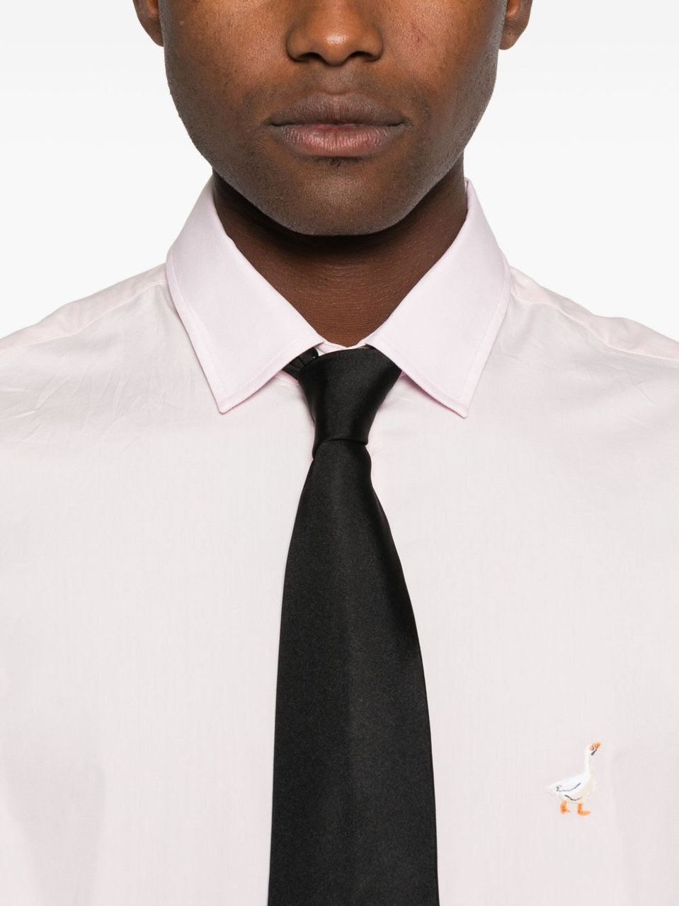 Moschino Long-Sleeved Cotton Shirt Wit