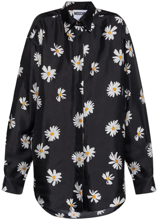 Moschino Top Black Zwart