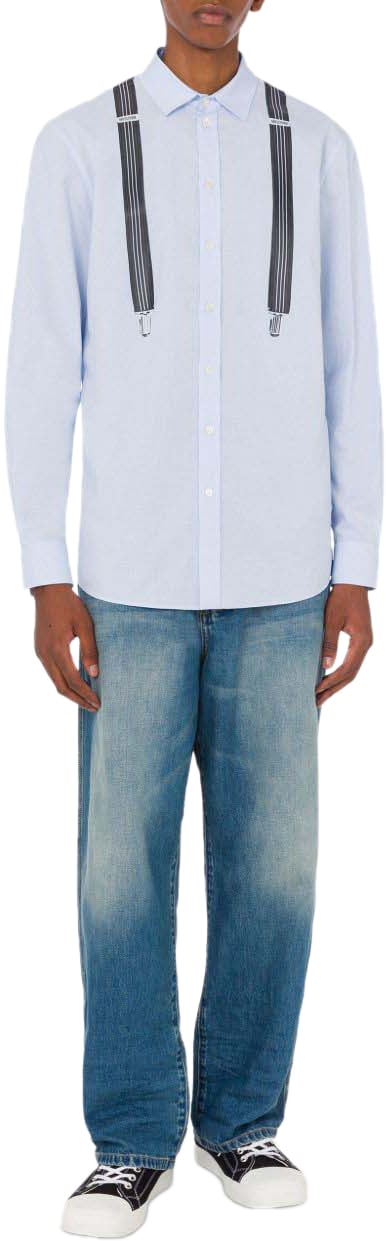 Moschino Shirts Blue Blauw