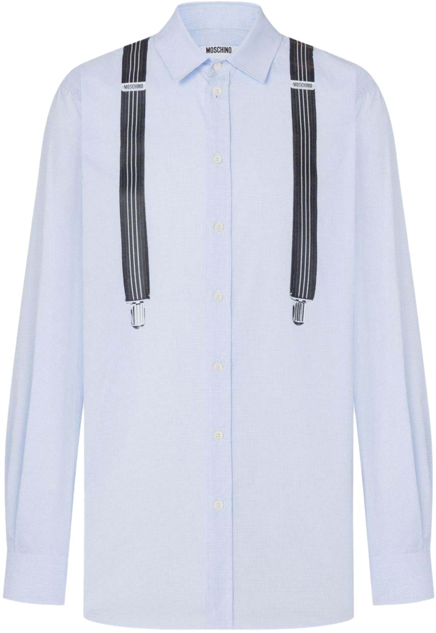 Moschino Shirts Blue Blauw
