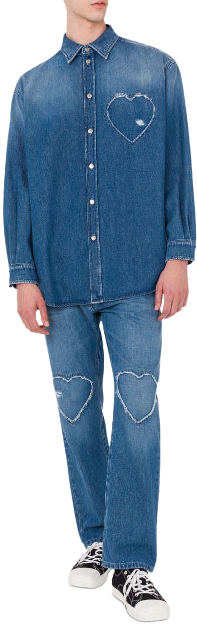 Moschino Jeans Blue Blauw