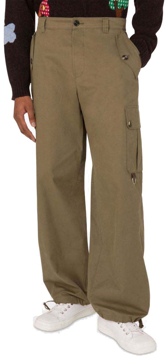 Moschino Trousers Green Groen