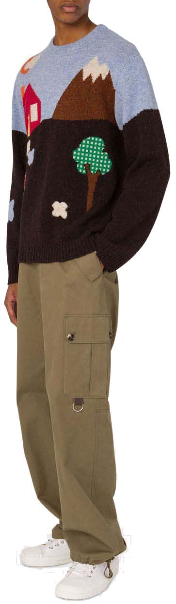 Moschino Trousers Green Groen
