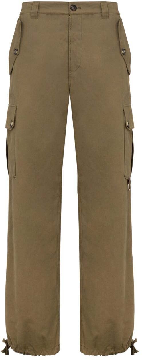 Moschino Trousers Green Groen