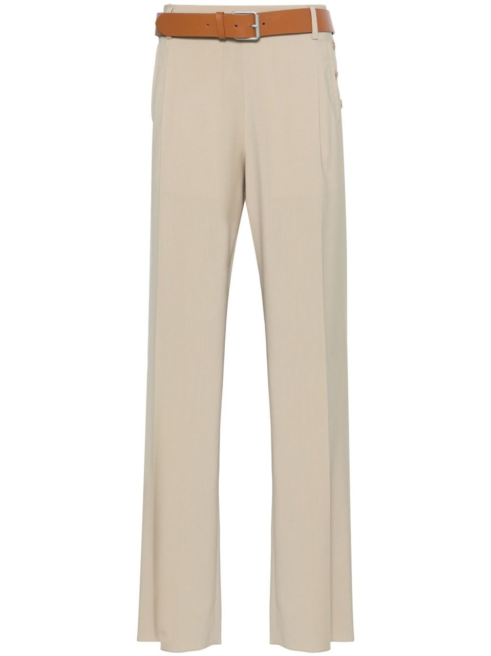 Moschino Light Beige Trousers Neutraal