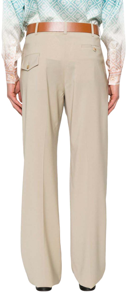Moschino Trousers Beige Beige