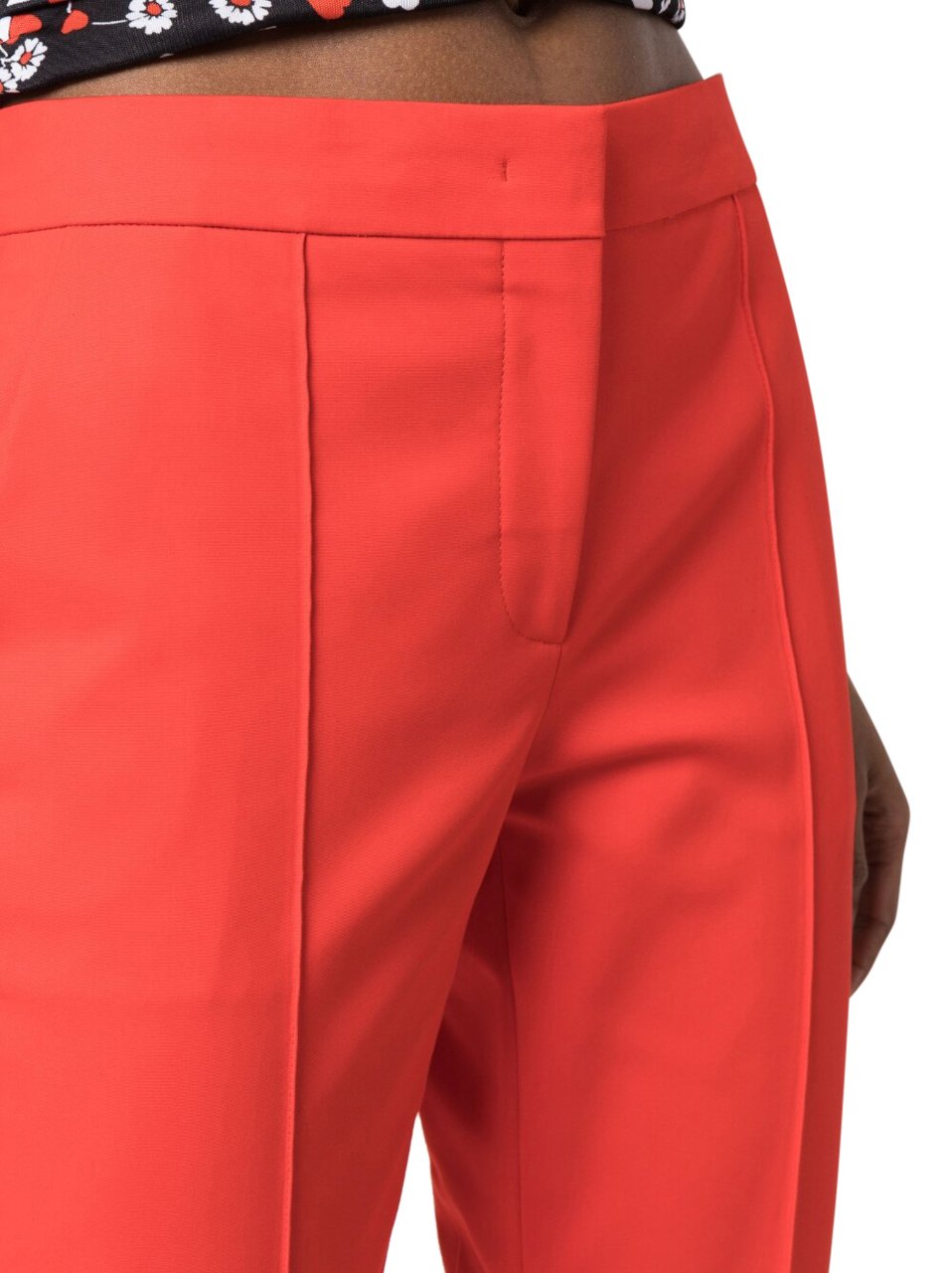 Moschino Trousers Red Rood