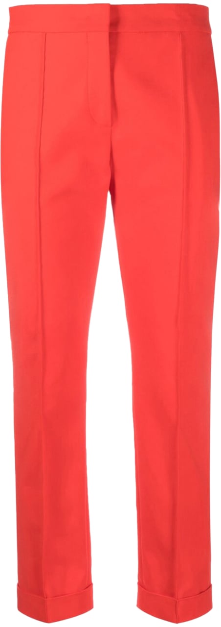 Moschino Trousers Red Rood