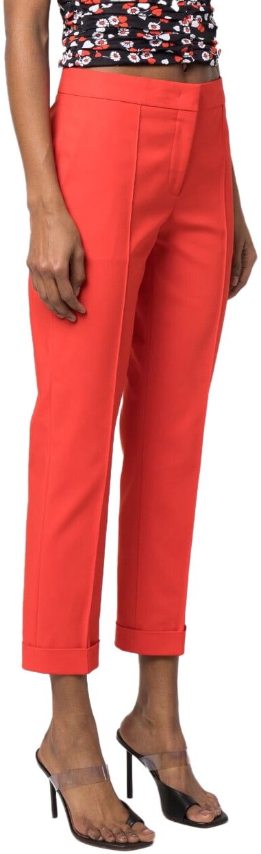 Moschino Trousers Red Rood