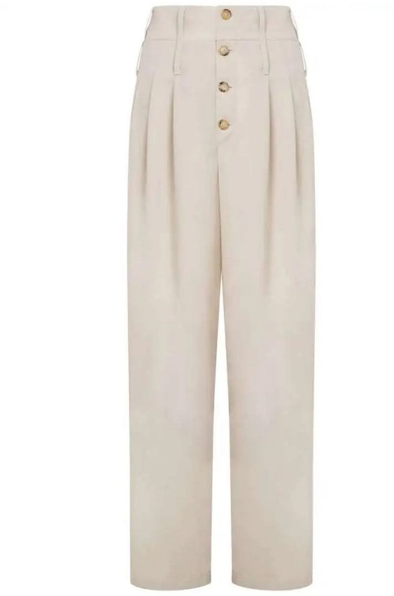 Moschino Trousers Beige Beige