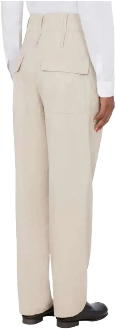 Moschino Trousers Beige Beige