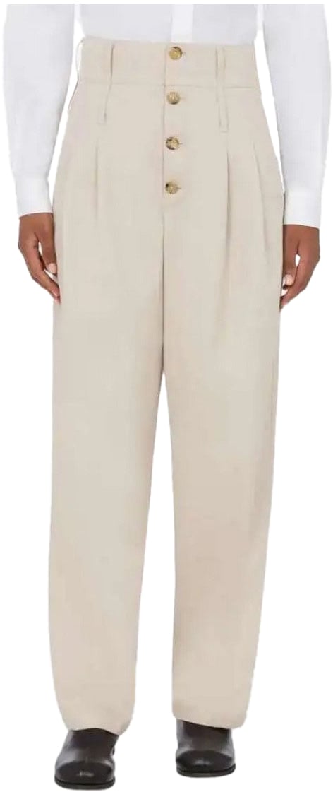 Moschino Trousers Beige Beige