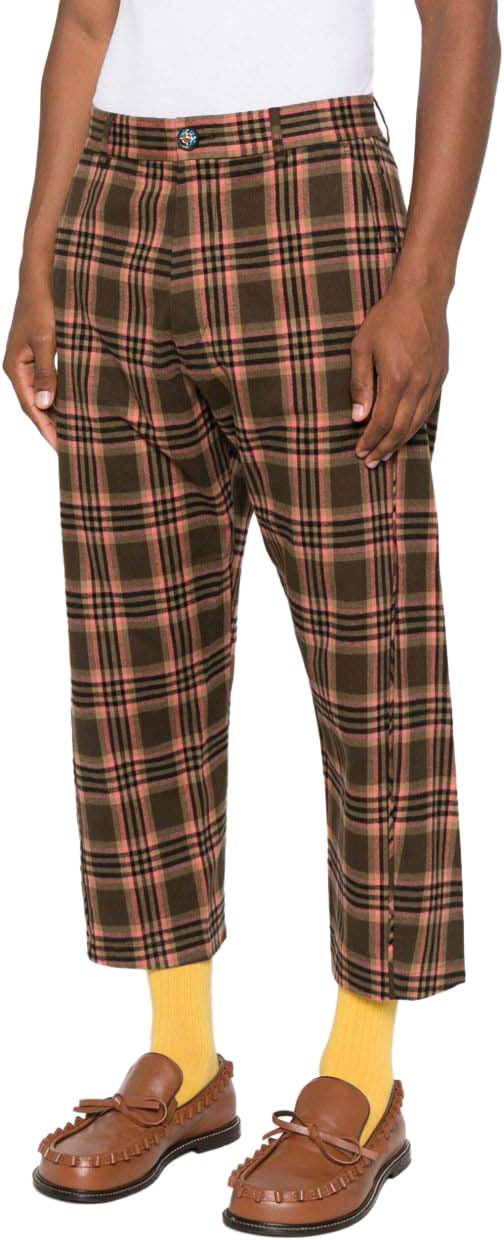 Moschino Trousers Multi Green Groen