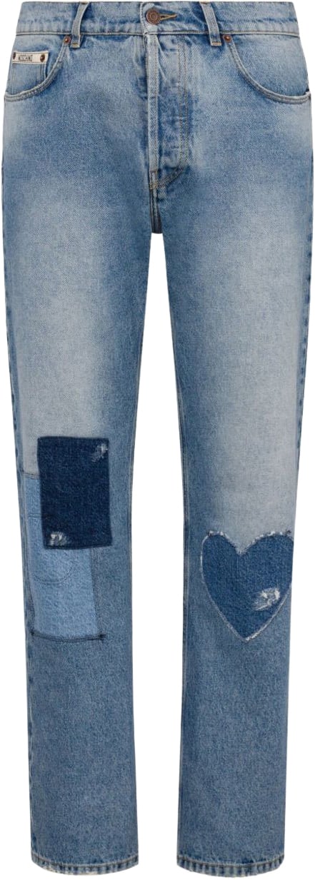 Moschino Jeans Multi Blue Blauw
