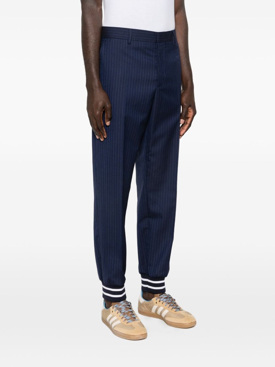 Moschino Trousers Multi Navy