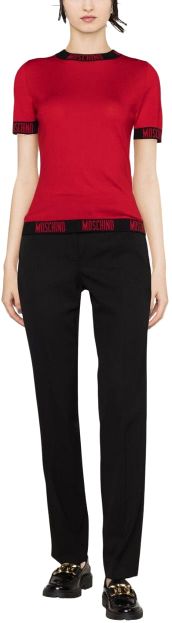 Moschino Trousers Black Zwart