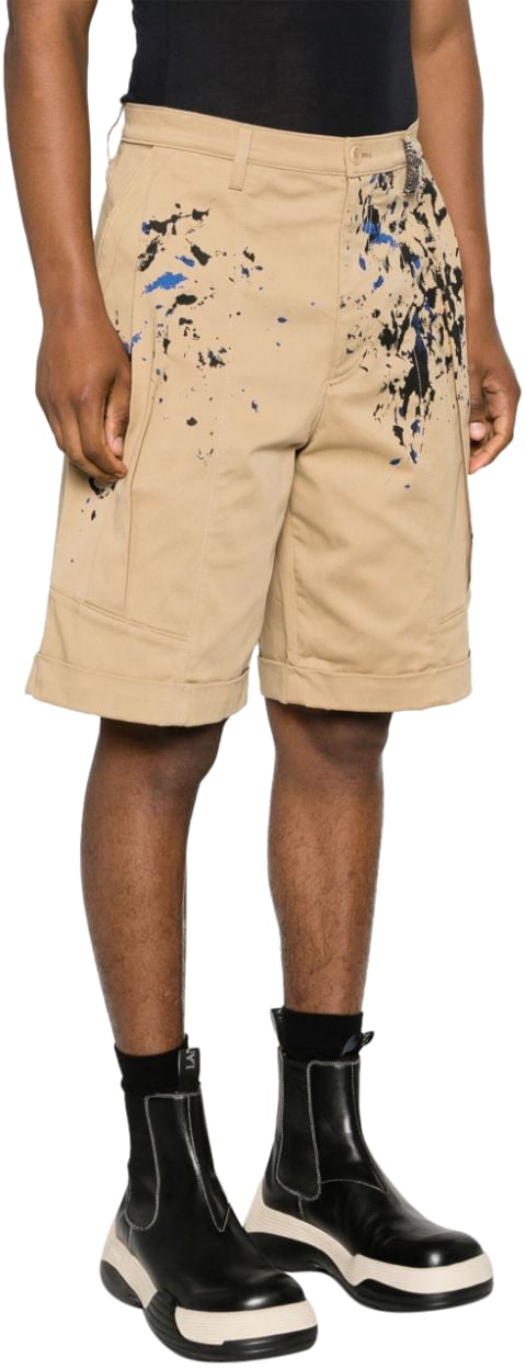 Moschino Shorts Beige Beige