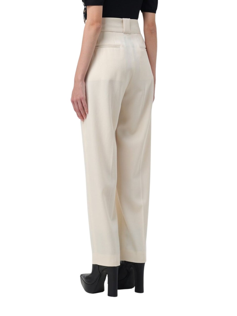 Moschino Moschino Pantaloni Bianco Wit