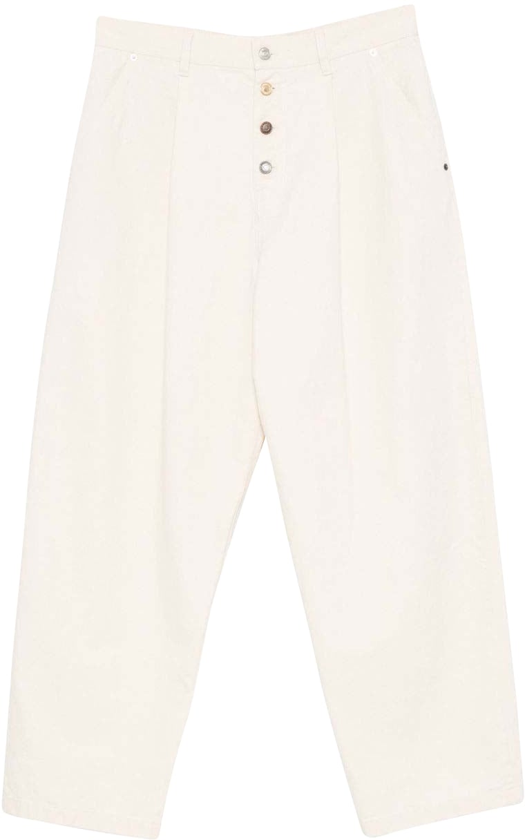 Moschino Trousers White Wit