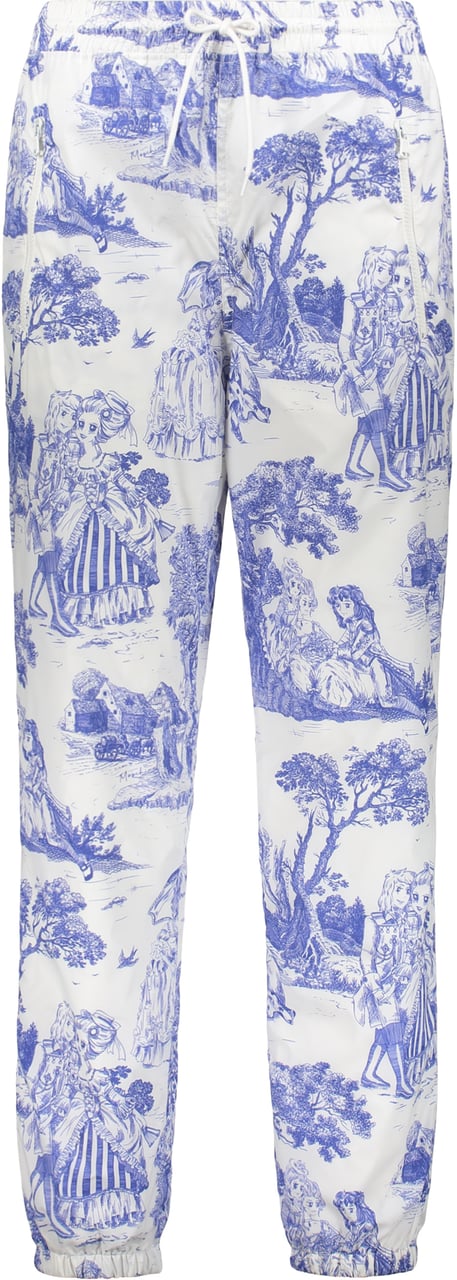 Moschino Nylon track-pants Wit