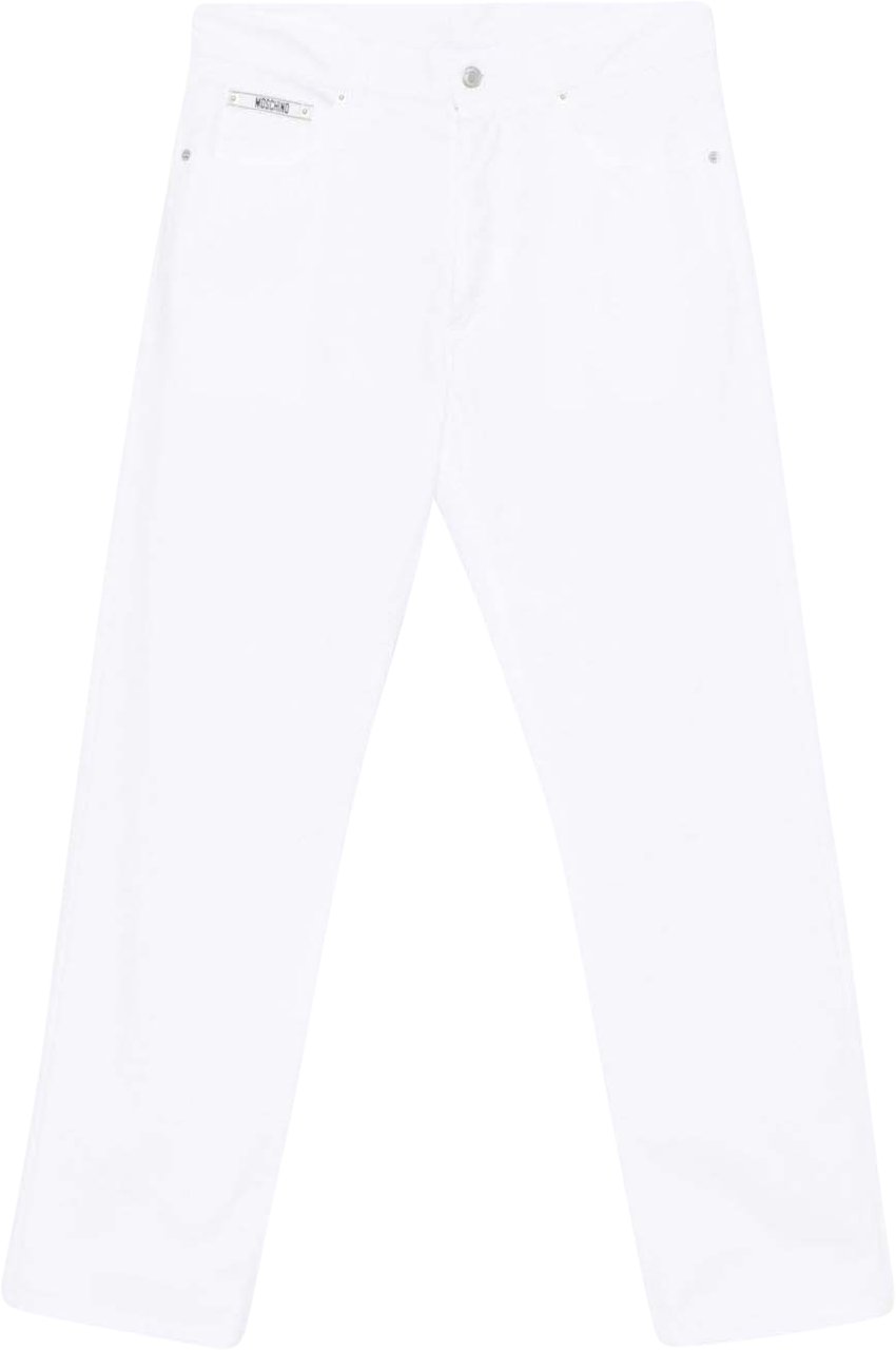 Moschino Trousers White Wit