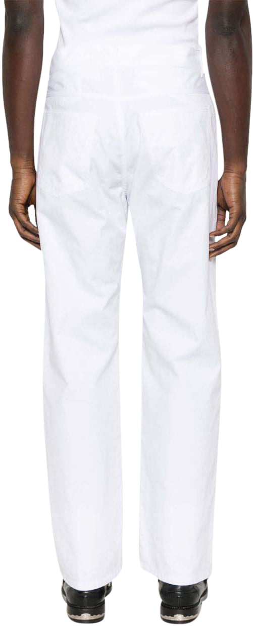 Moschino Trousers White Wit