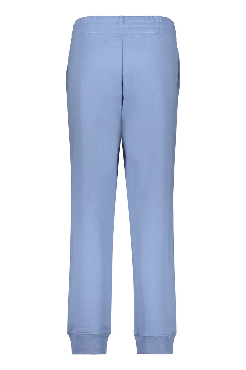 Moschino Cotton track-pants Lichtblauw