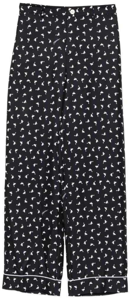 Moschino Trousers Black Zwart