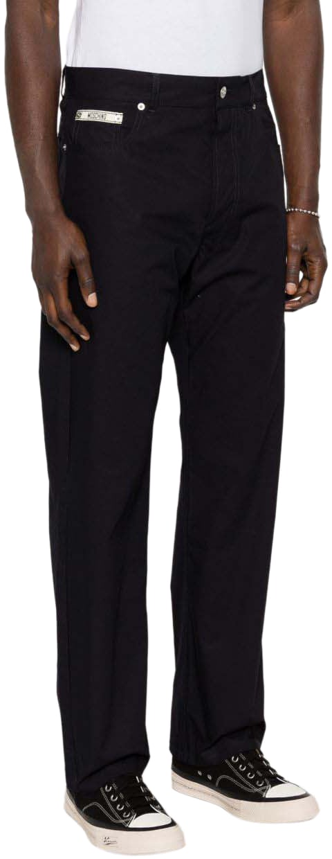 Moschino Trousers Blue Blauw