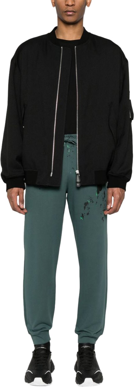 Moschino Trousers Green Groen