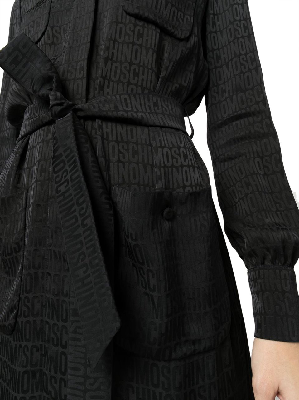Moschino Dresses Black Zwart