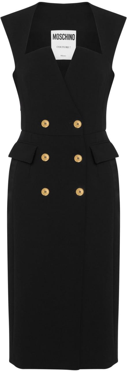 Moschino Dresses Black Zwart