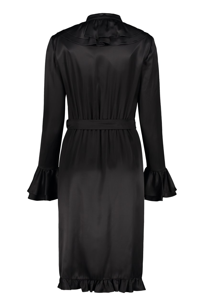 Moschino Wrap-dress Zwart