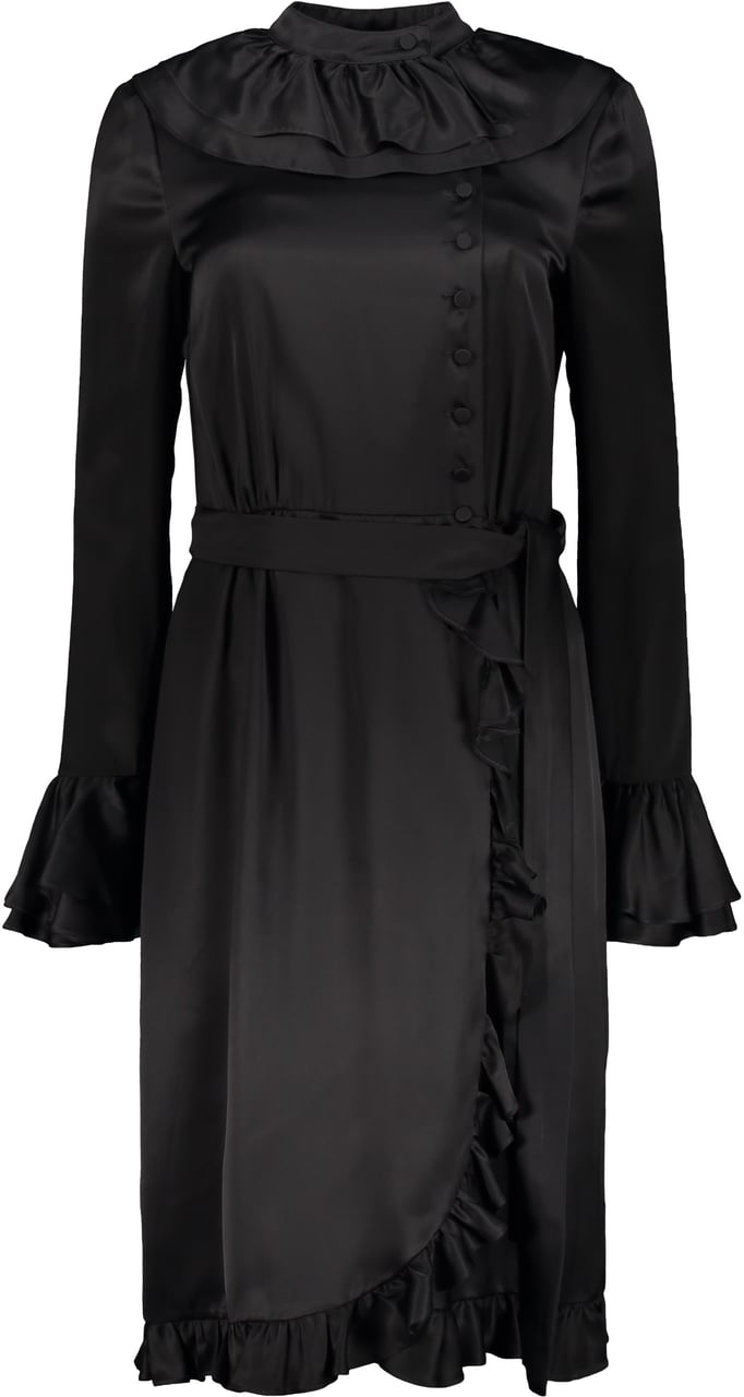 Moschino Wrap-dress Zwart